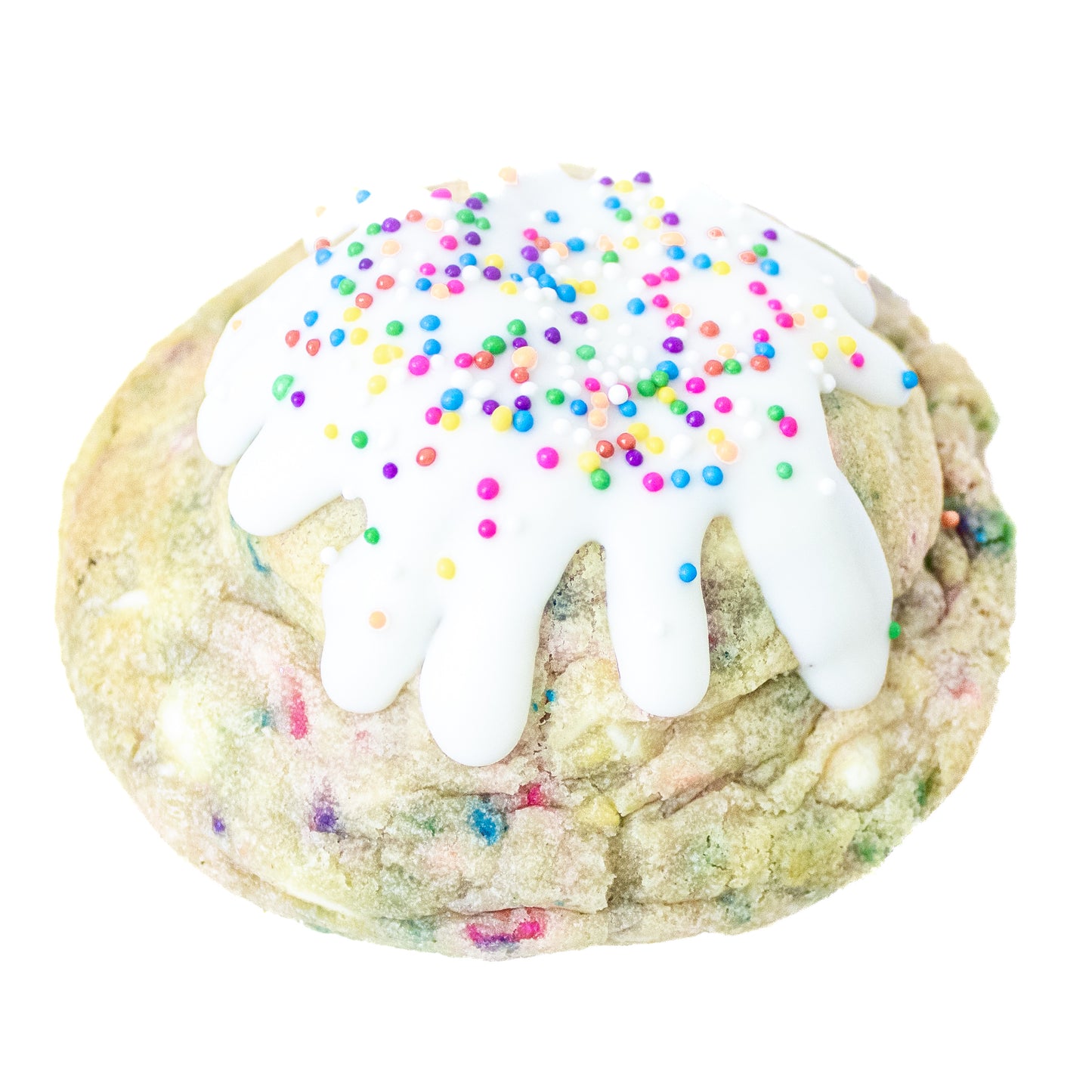 Birthday Cake Stuffed Cookie