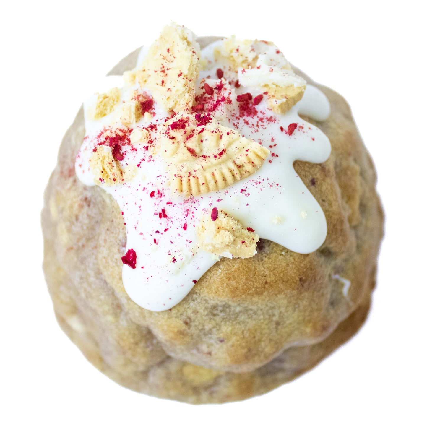 Strawberry Shortcake Stuffed Cookie