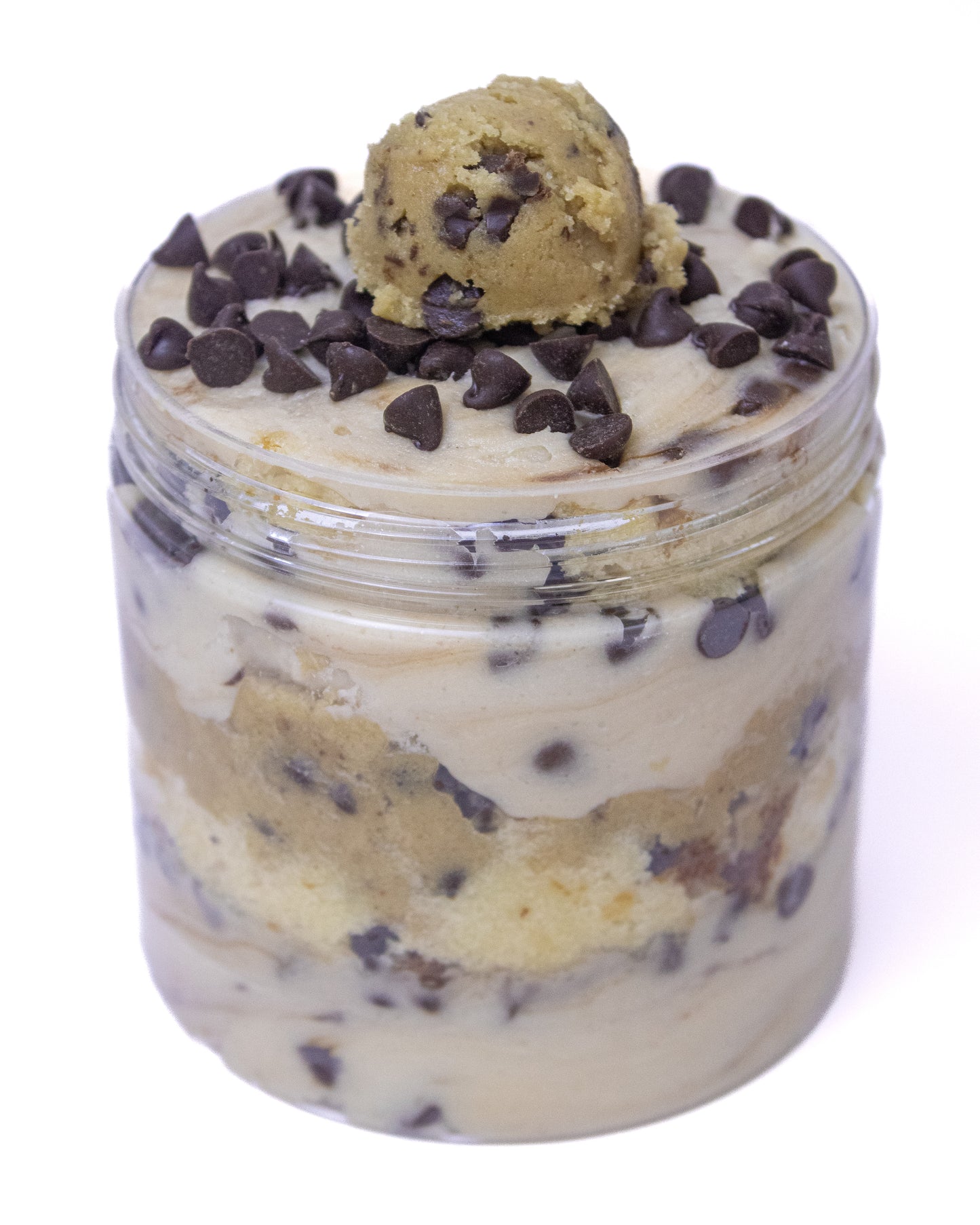 Chocolate Chip Cookie Dough Cake Cup