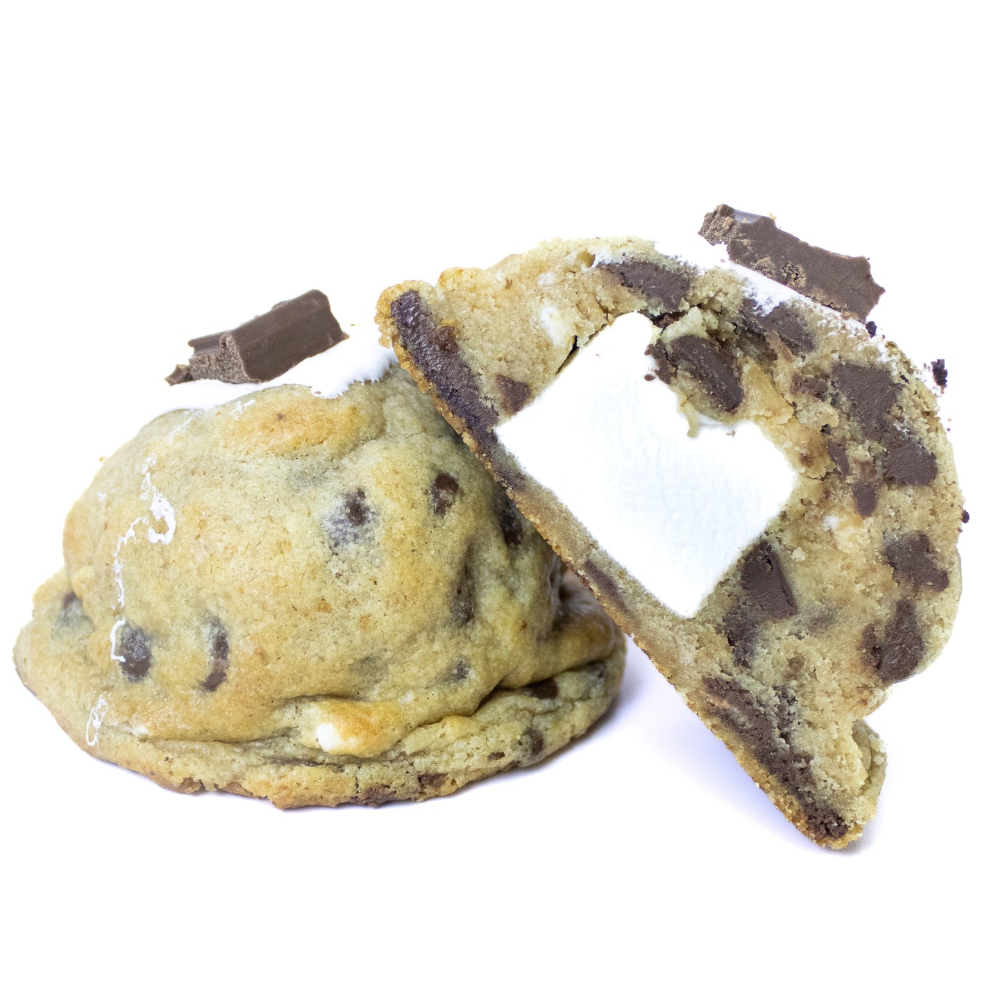 S'mores Stuffed Cookie