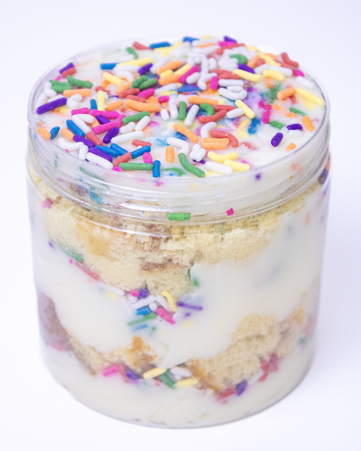 Vanilla Sprinkle Cake Cup